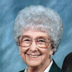 Melva Landelius Parrish,  October 16, 1921~April 23, 2014